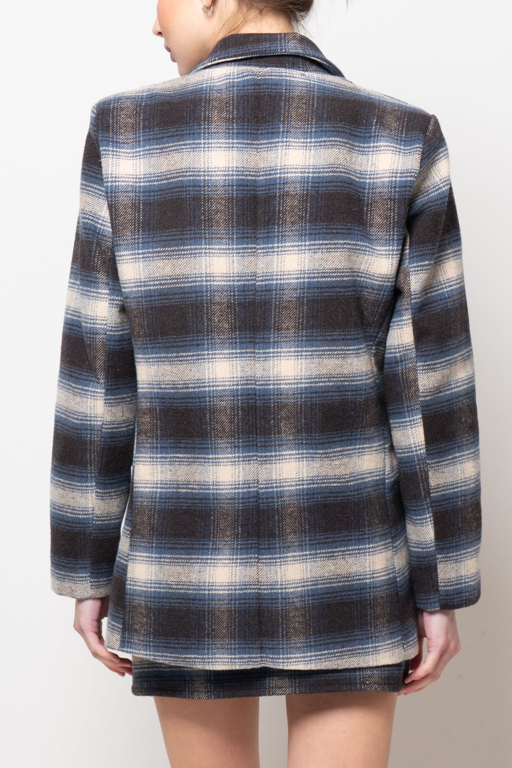 Giacca tartan a completo