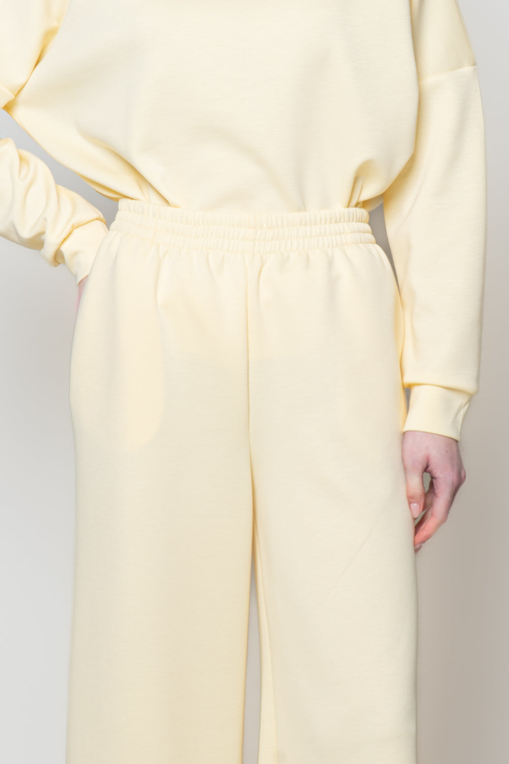 Pantalone palazzo in neoprene