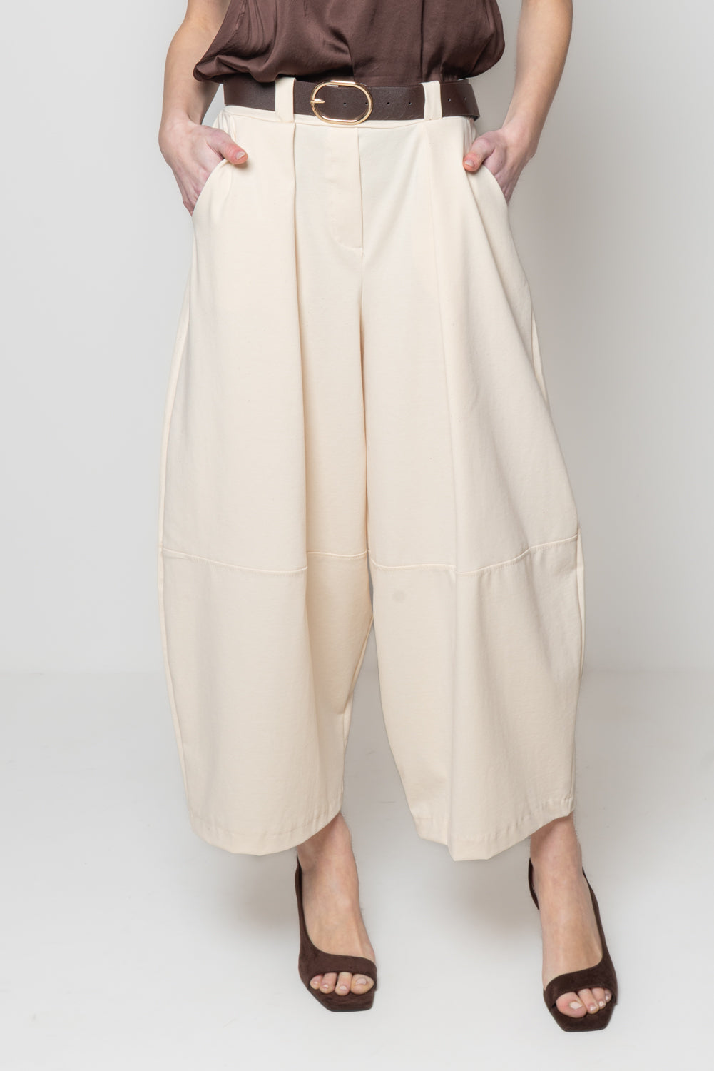 Pantalone Barrel in punto milano