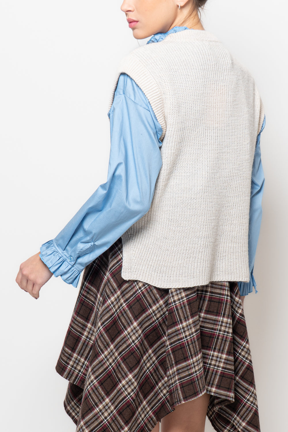 Gilet maglia inglese