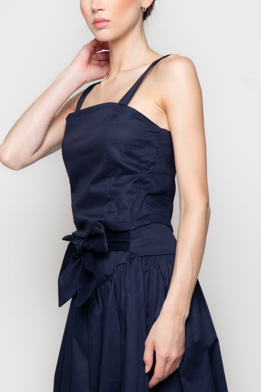 Top Bustino con Spalline Larghe