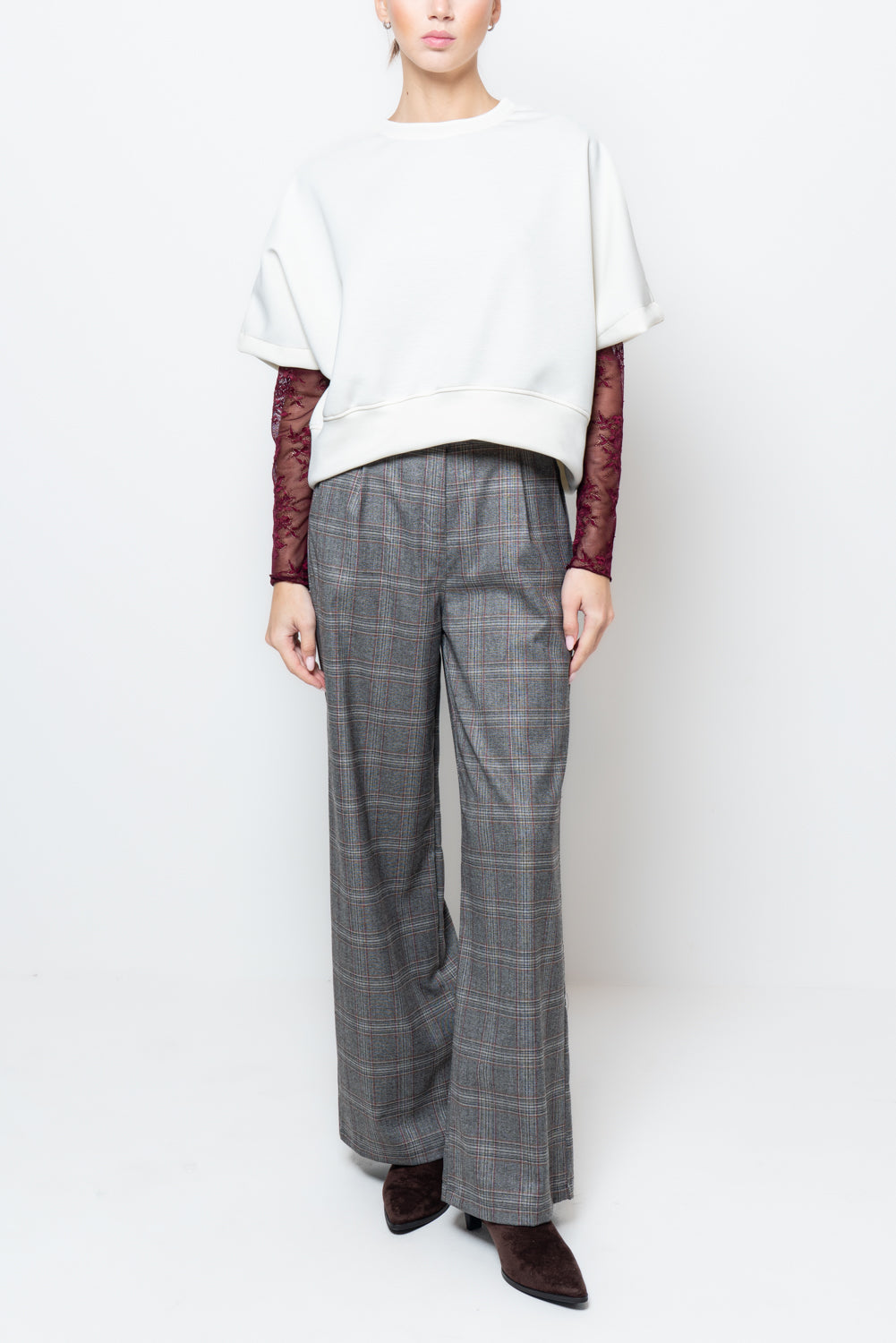 Felpa con manica corta