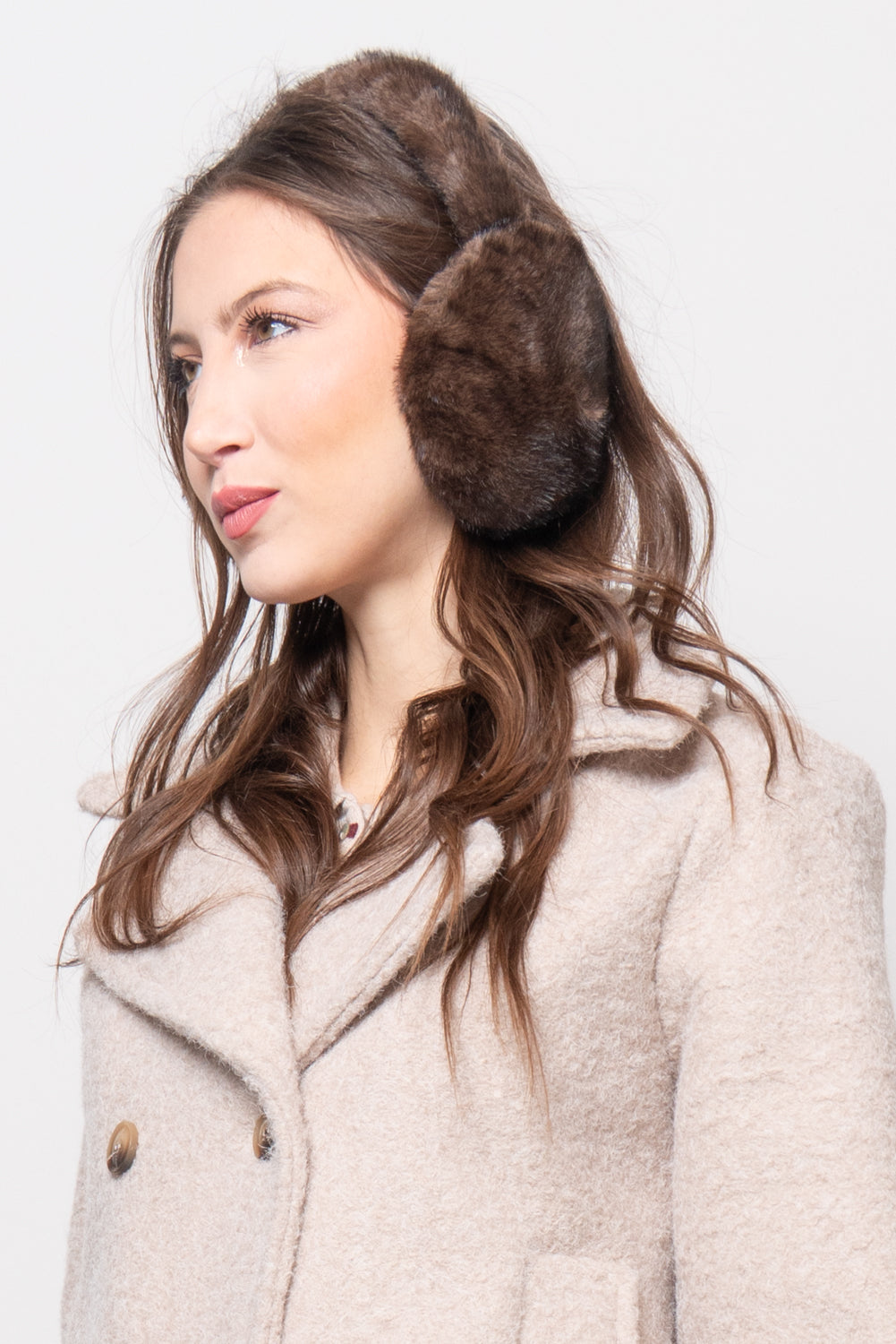 Cuffie in ecopelliccia