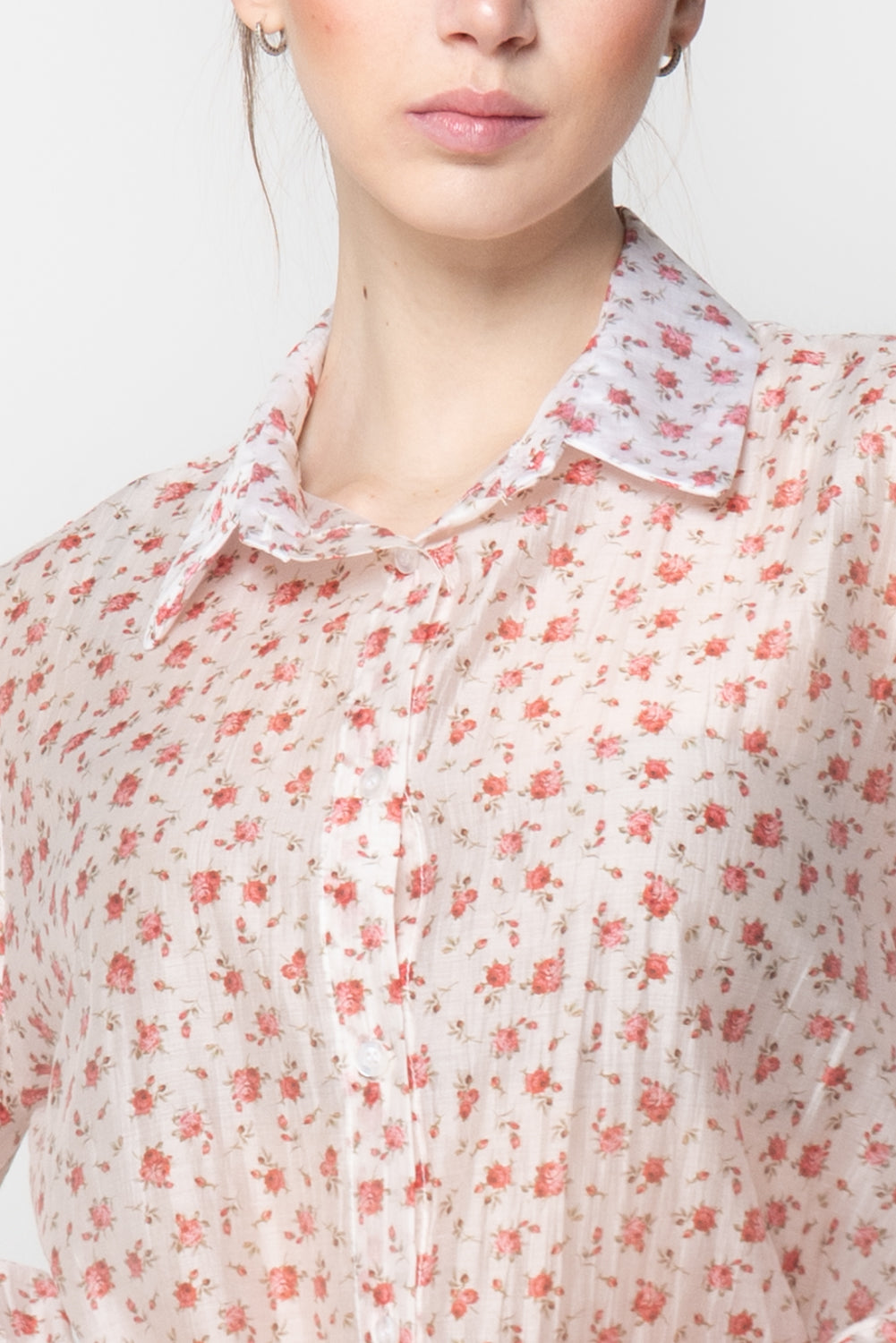Camicia fantasia rose