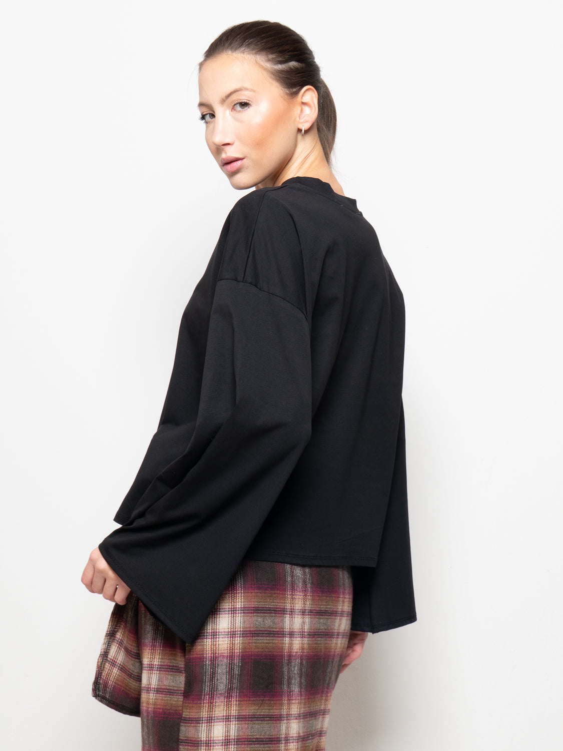 Maglia oversize girocollo