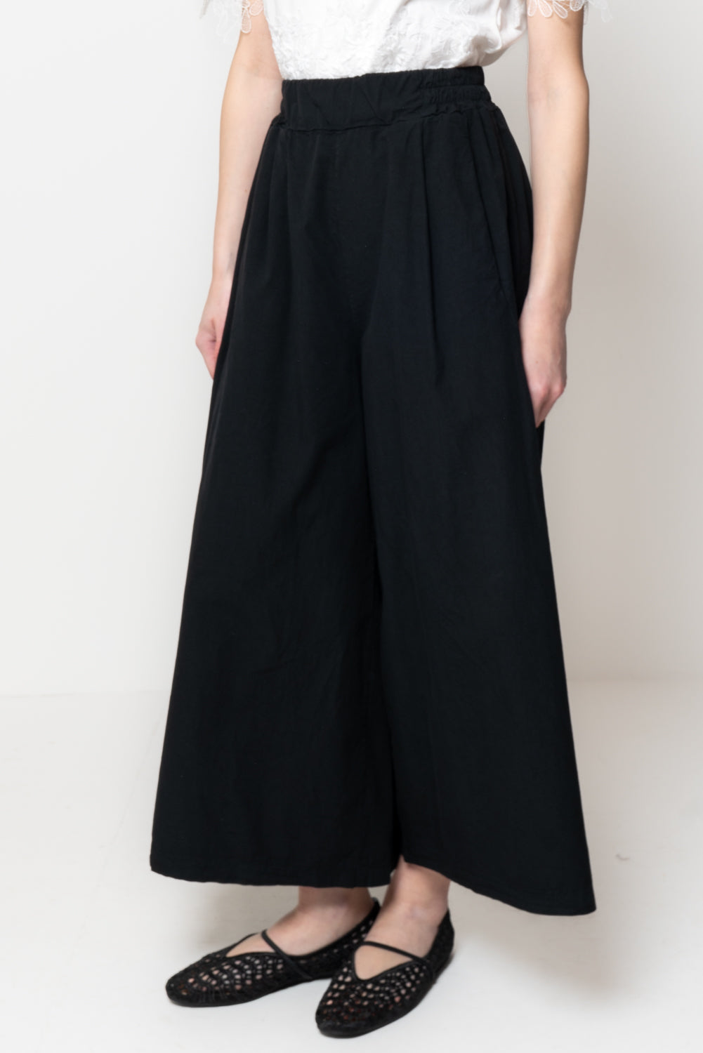 Pantalone Culotte in Tela Paracadute