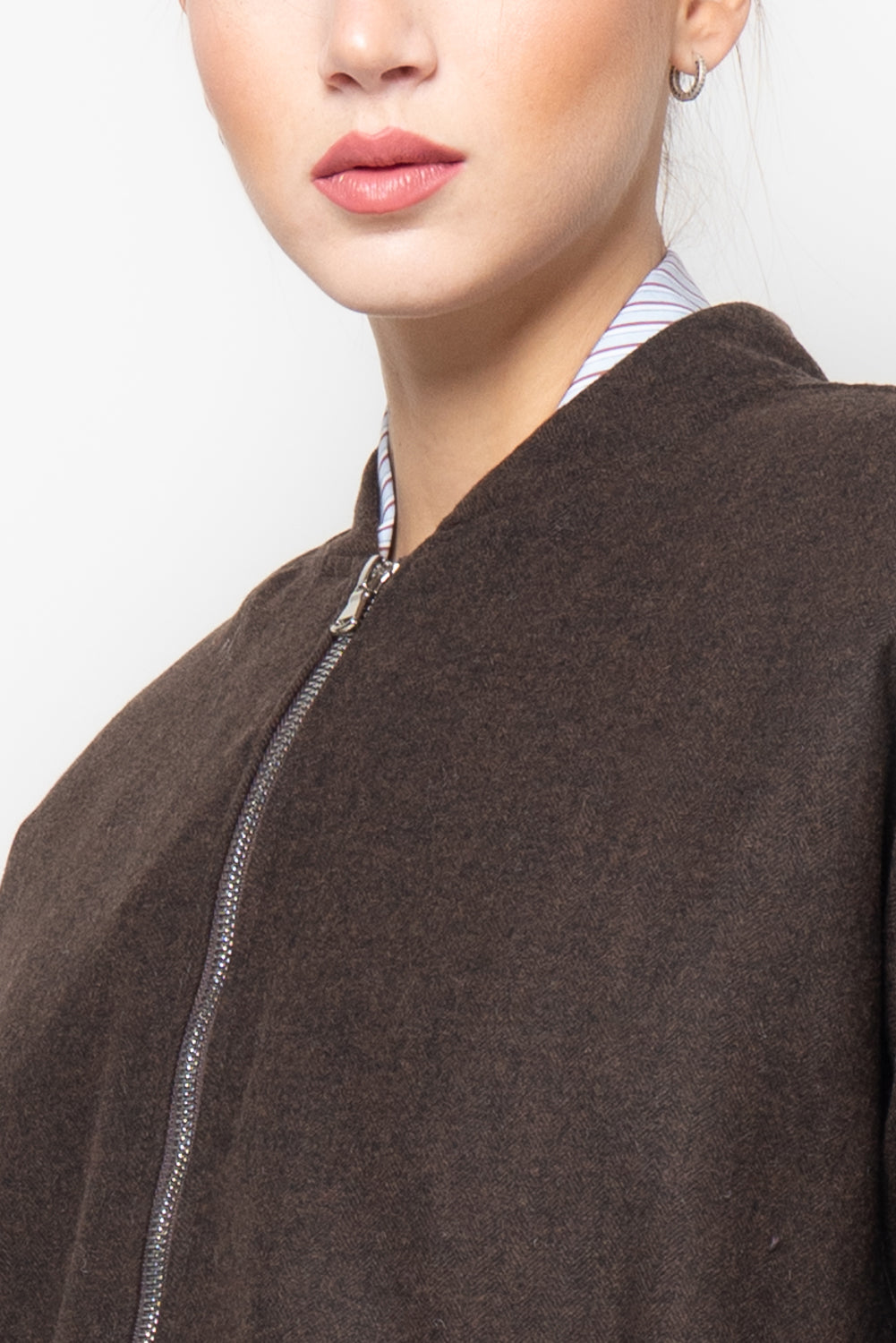 Bomber con manica volume