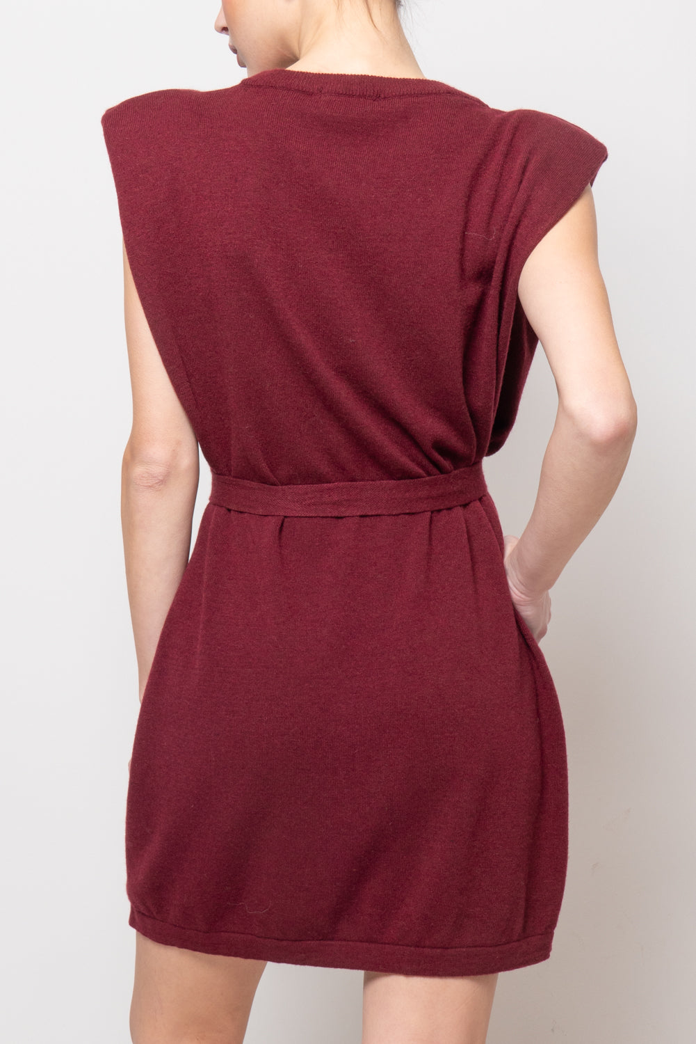 Abito in maglia con spalline