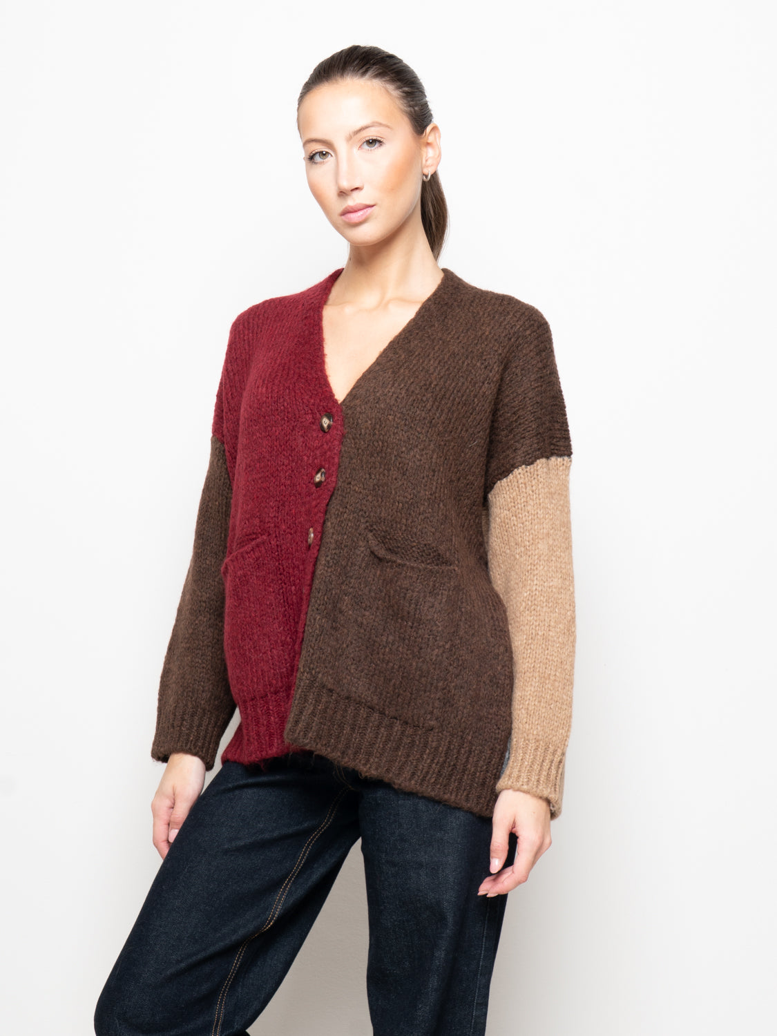 Cardigan multicolore