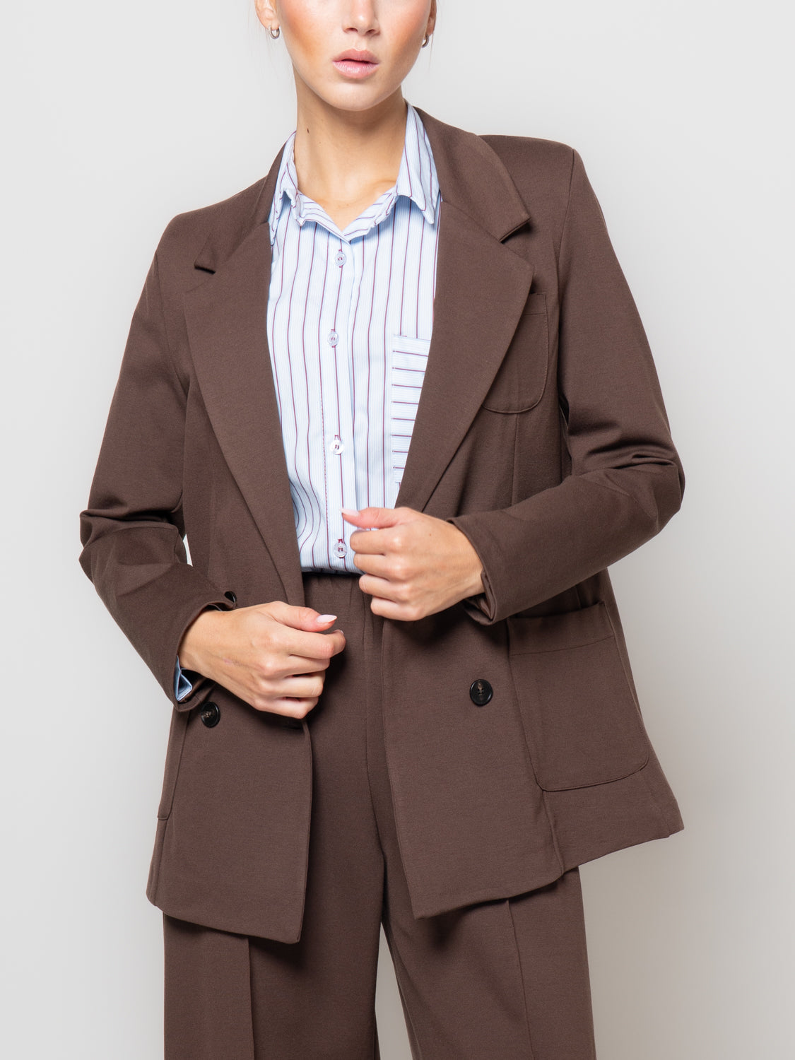 Giacca doppiopetto in punto milano