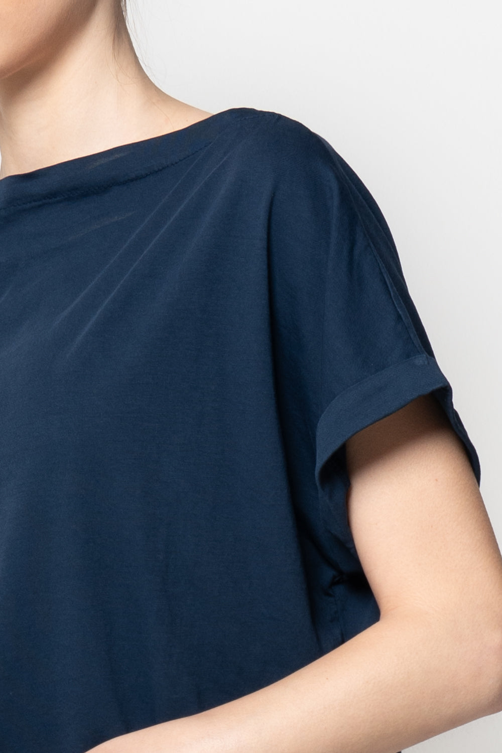 Maglia over con Scollo a Barca