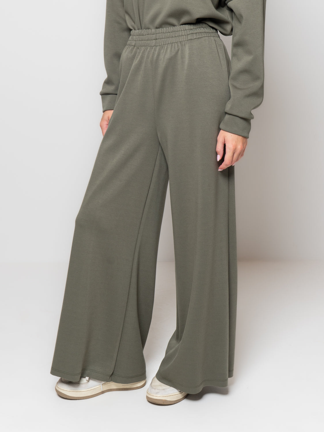 Pantalone palazzo in neoprene