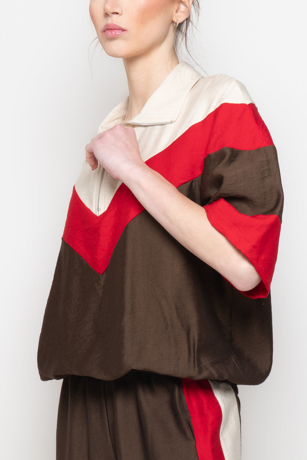 Blusa Color Block