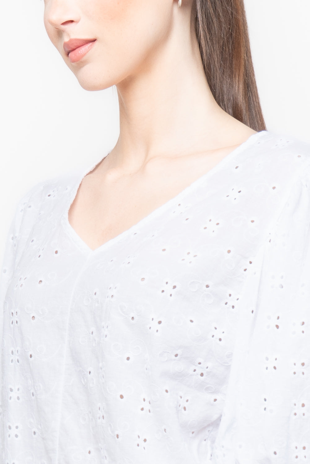 Blusa in Pizzo San Gallo
