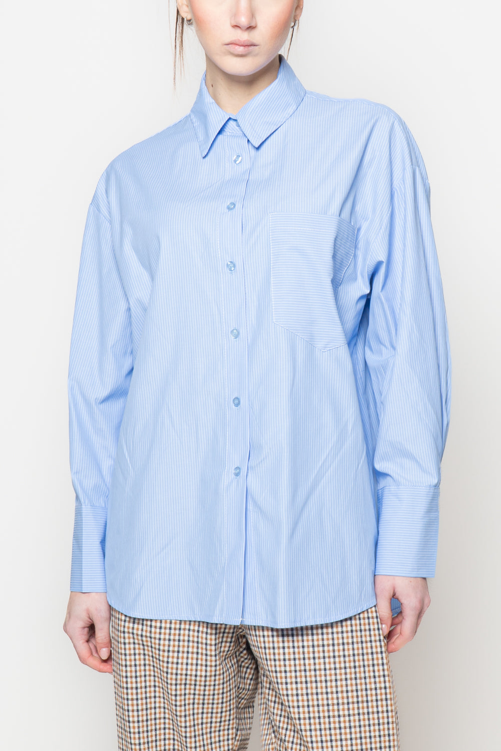 Camicia lunga con tasca