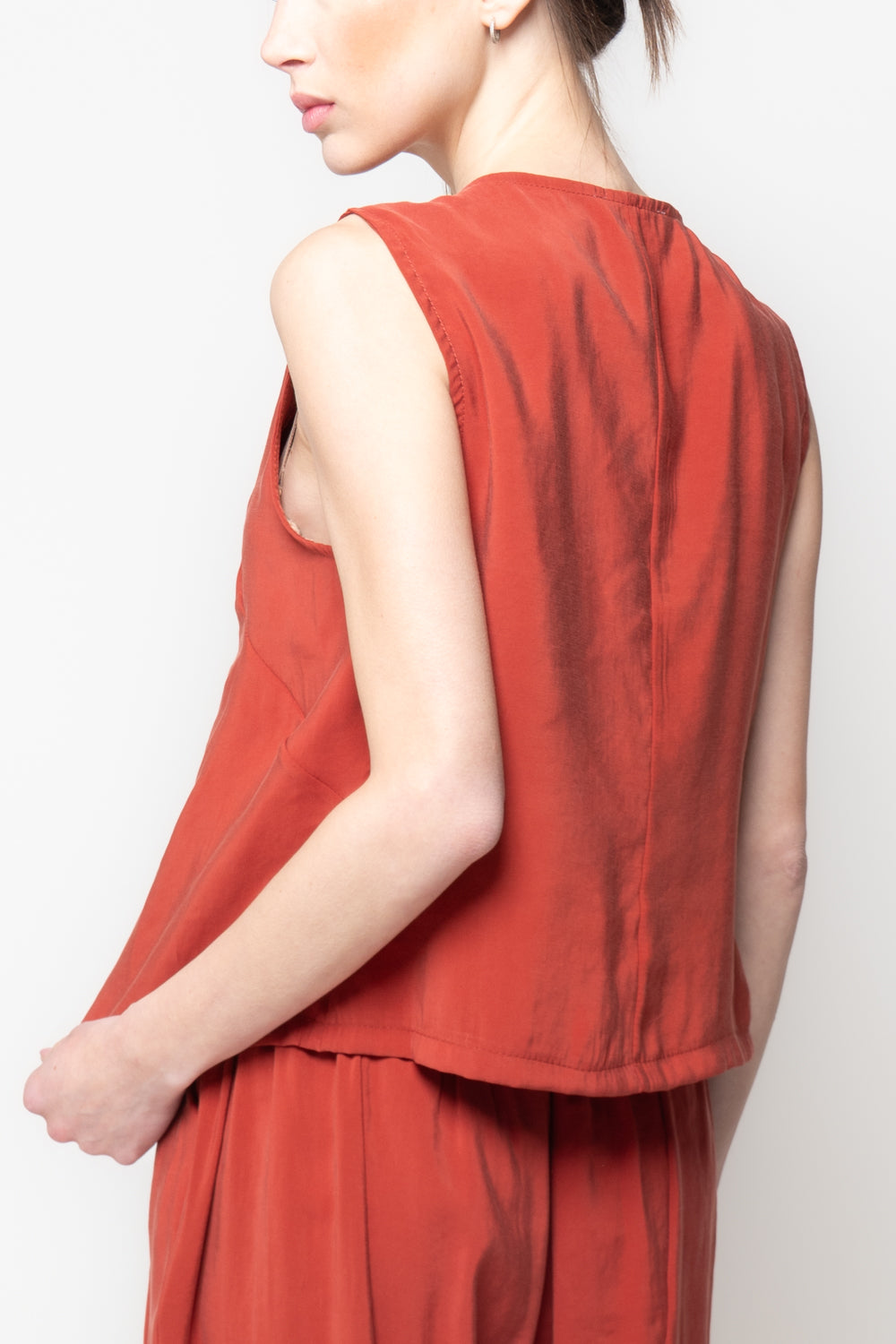 Gilet asimmetrico