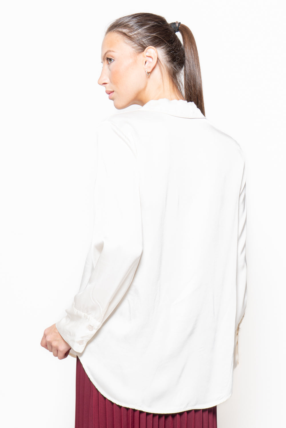 Camicia in satin