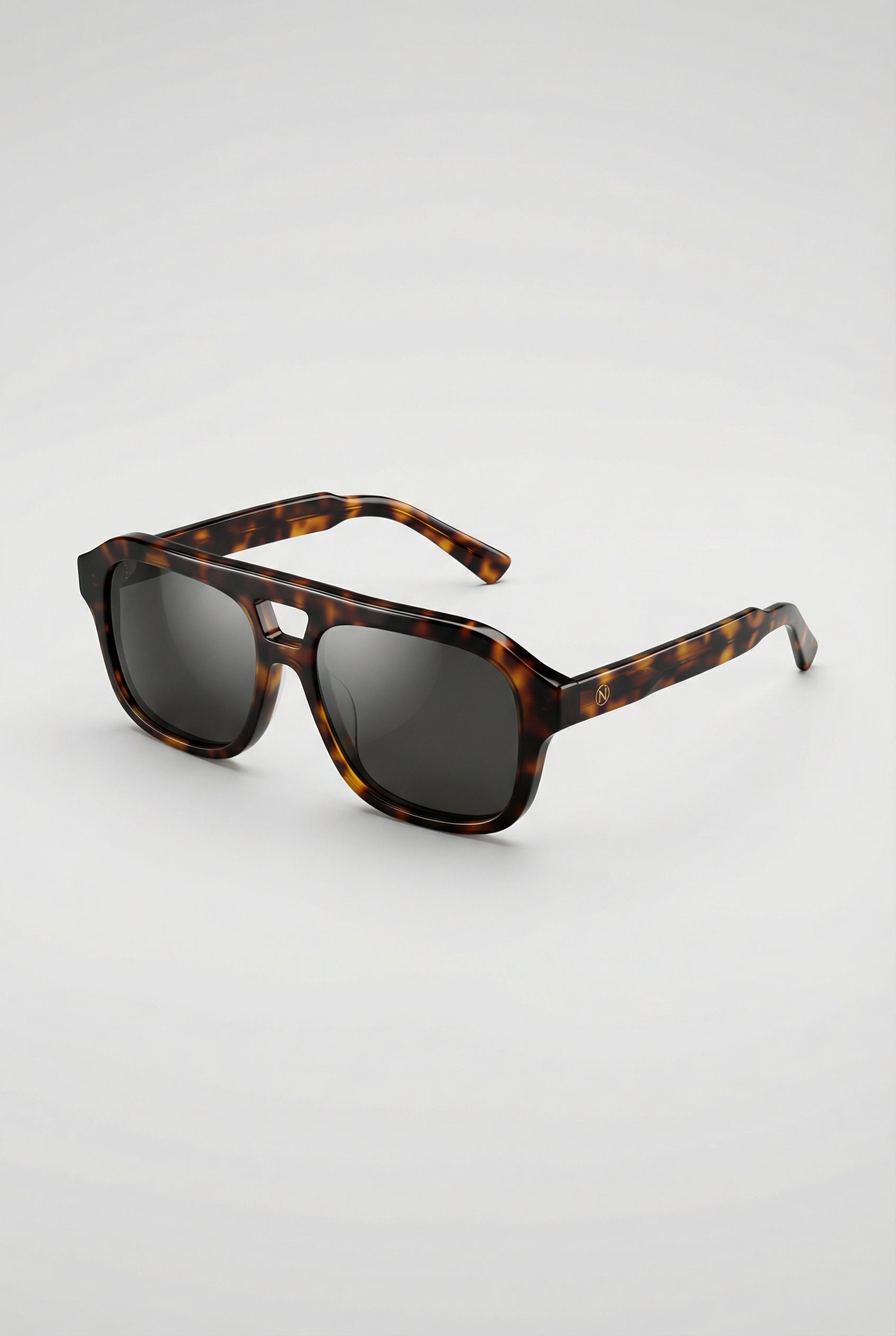 Occhiali da sole quadrati con doppio ponte