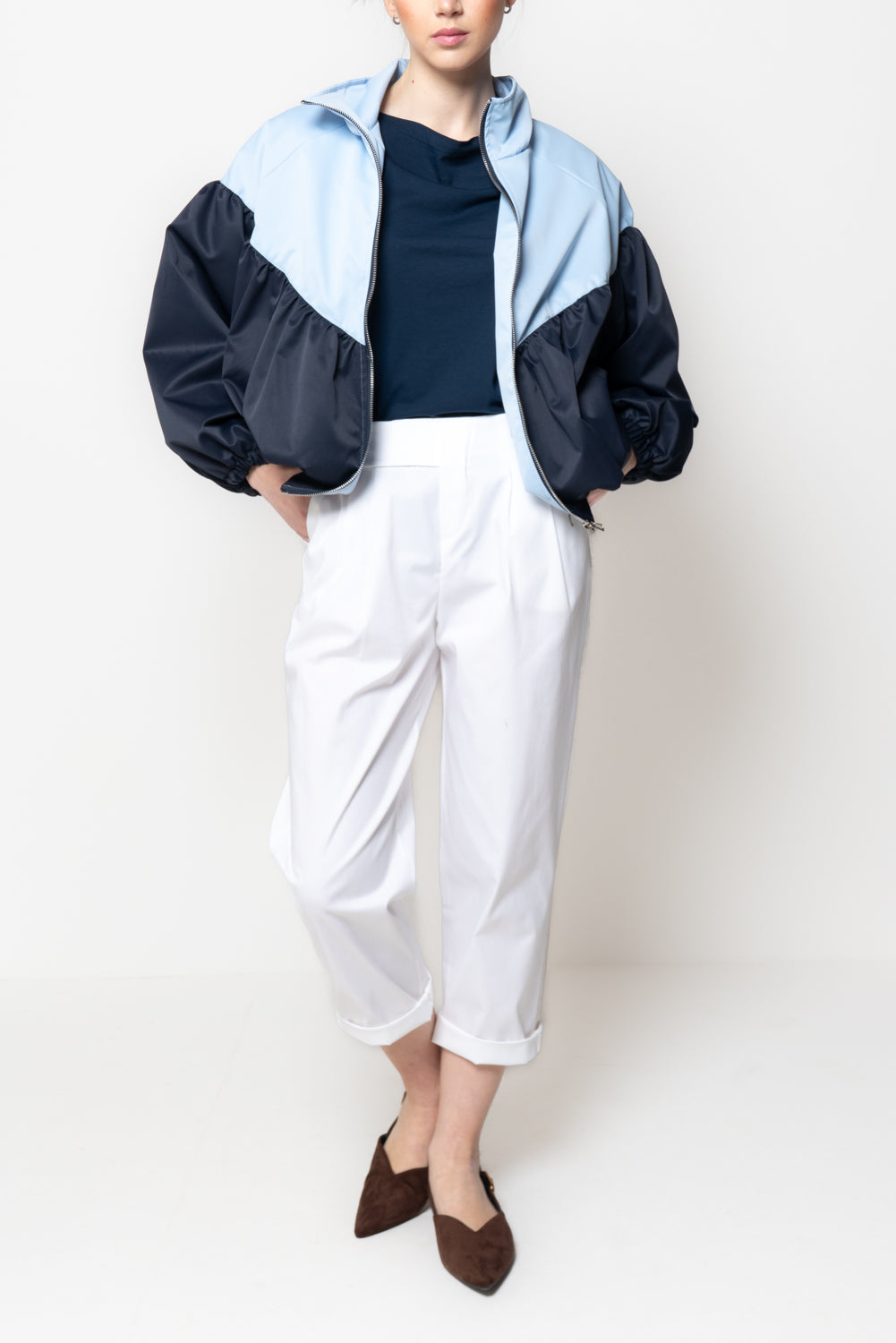 Bomber bicolore