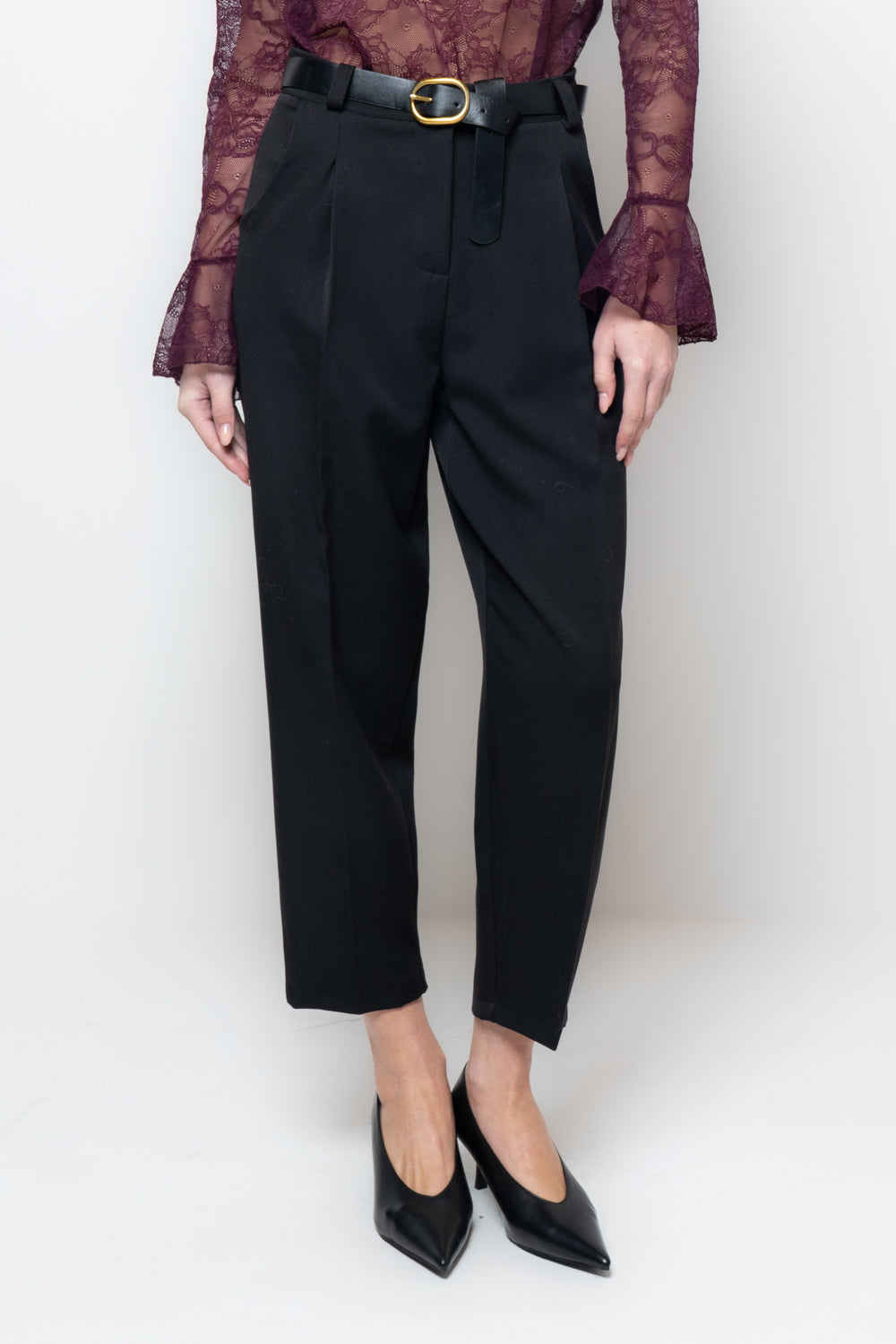 Pantaloni con pinces