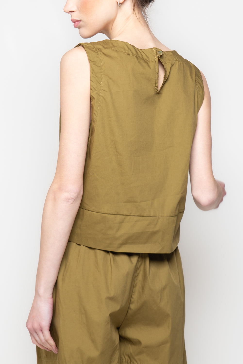 Top in cotone a scatola