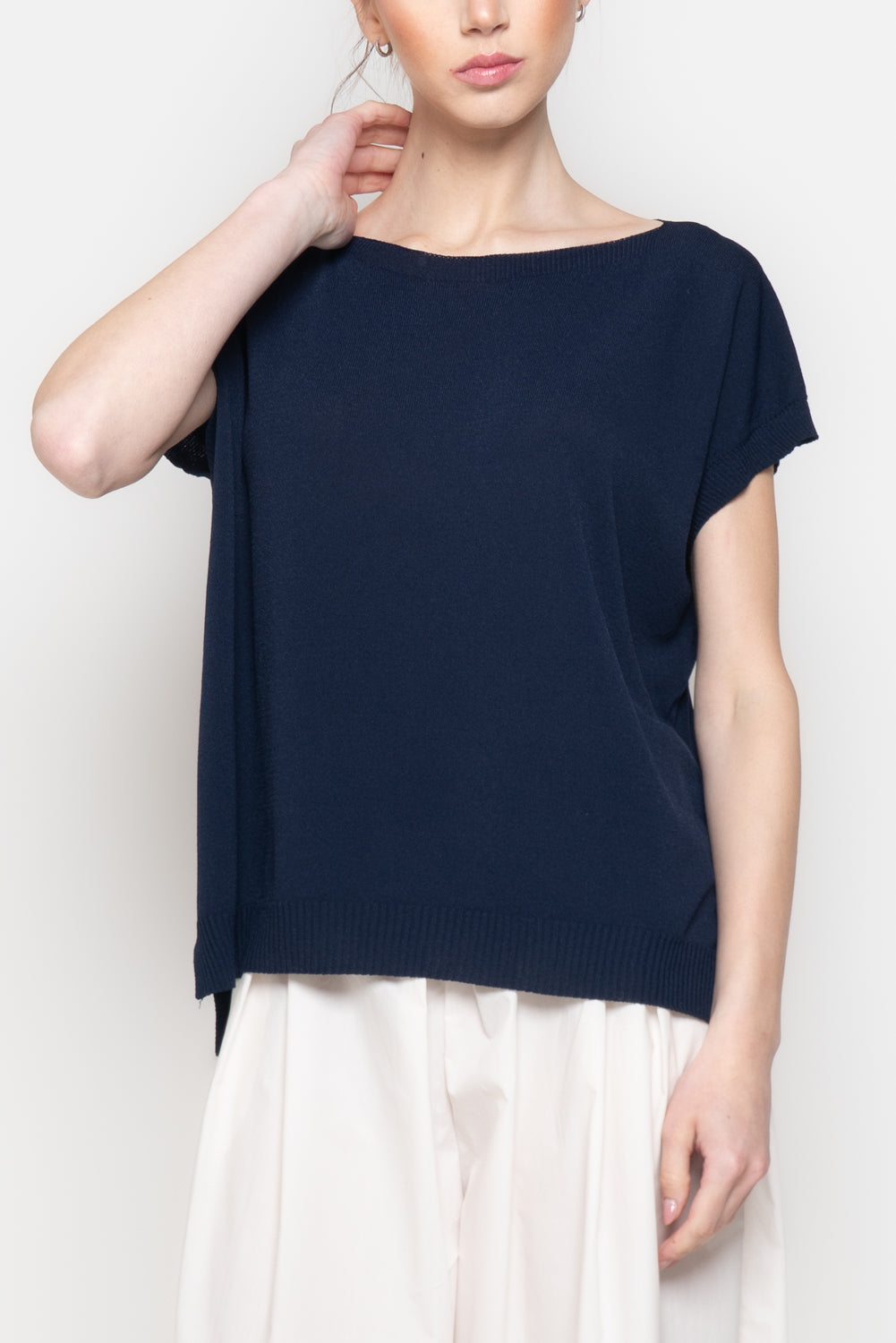 Blusa in maglia over