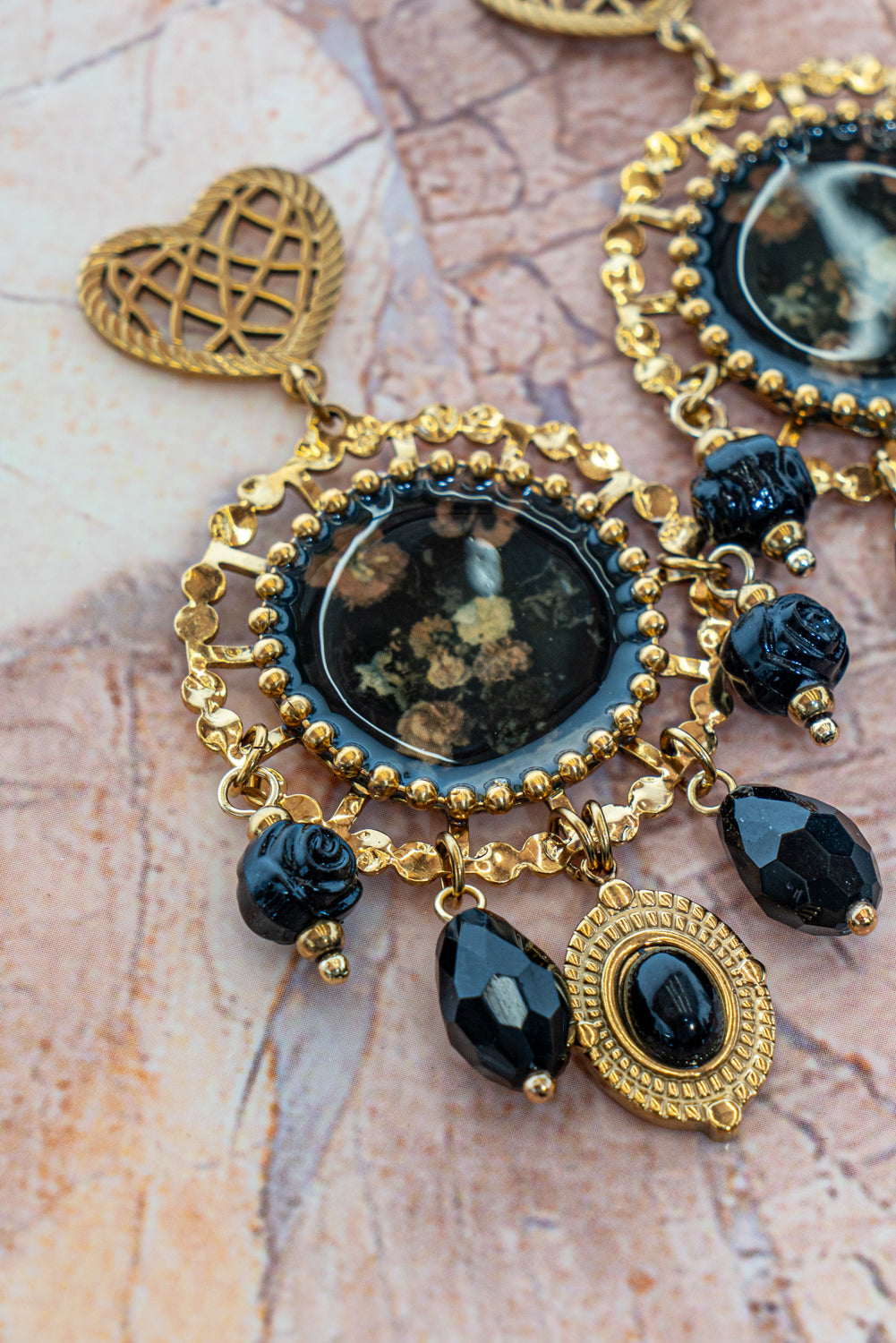 Orecchini con pietre