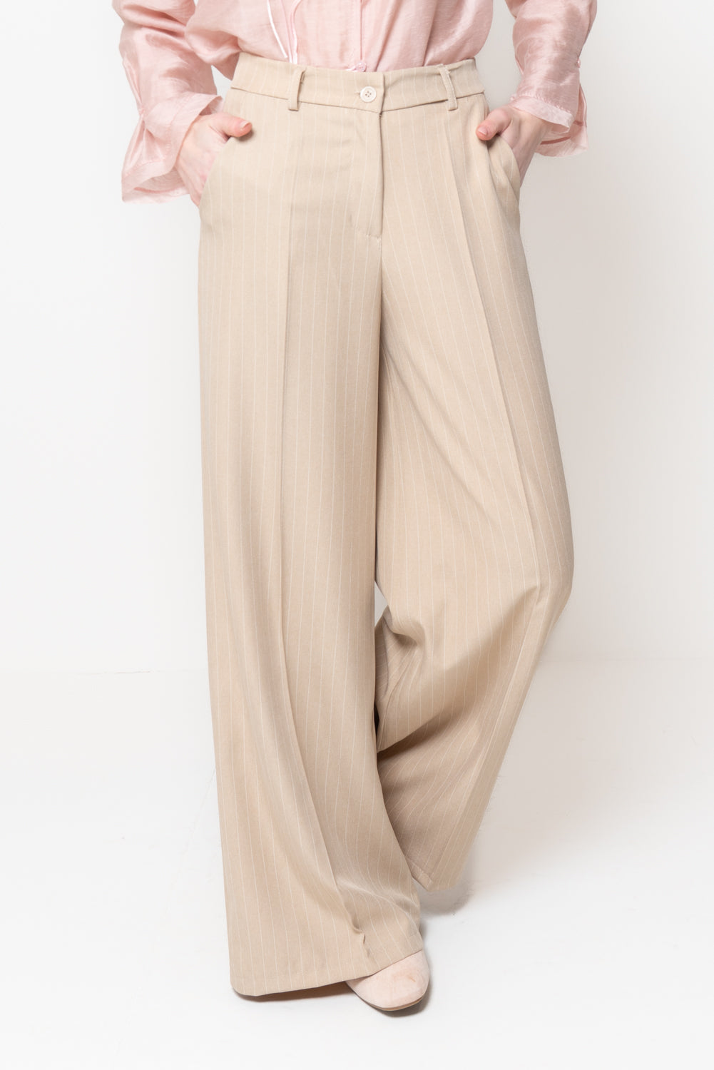 Pantalone Gessato Sartoriale