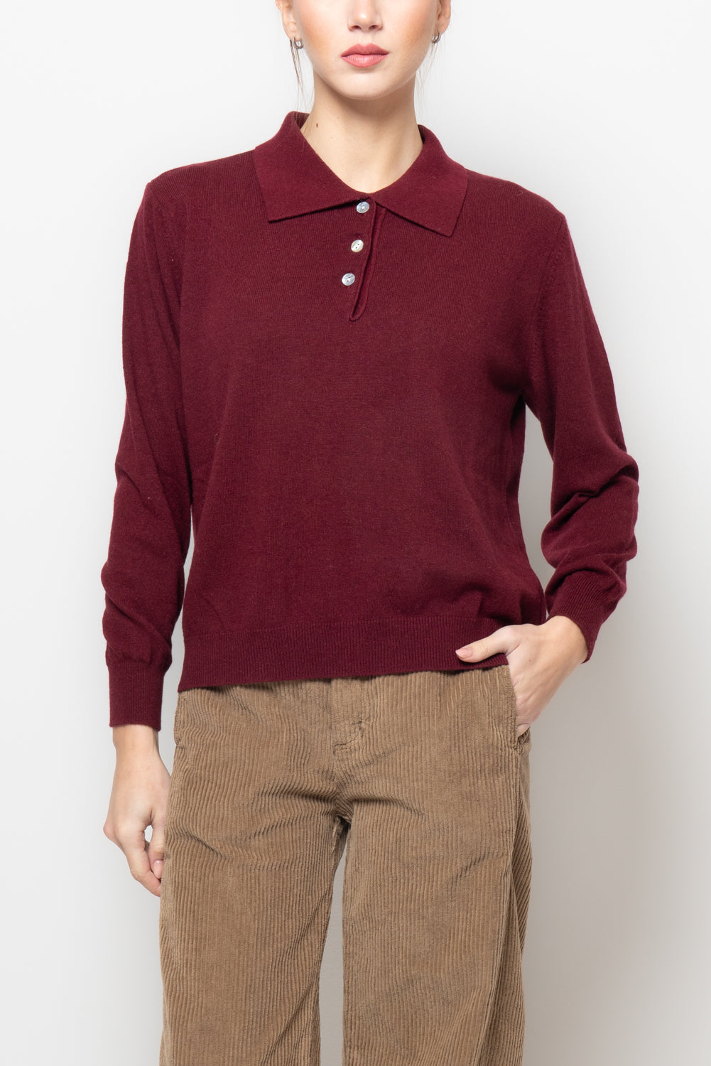 Polo misto cashmere