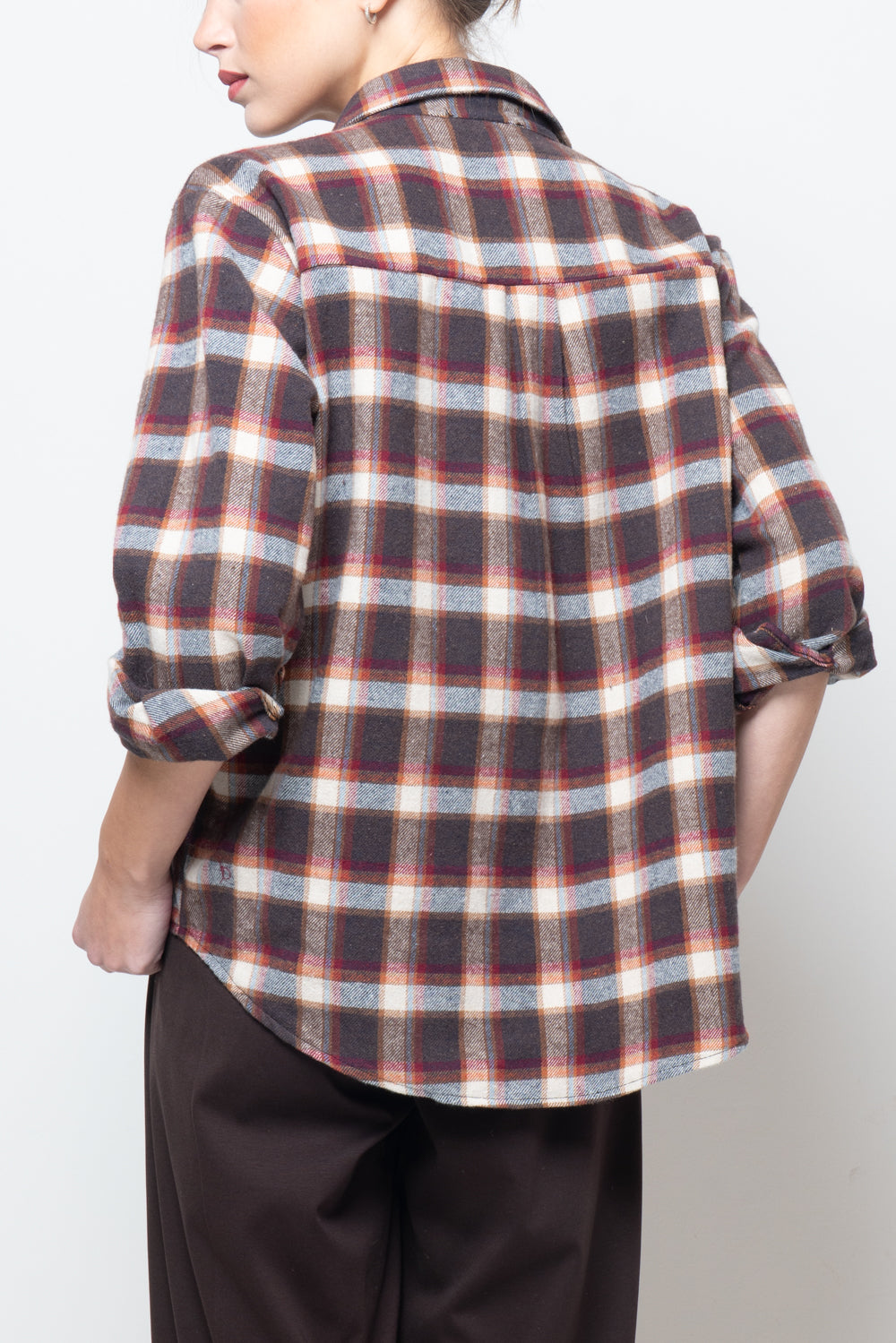 Camicia in flanella a quadri