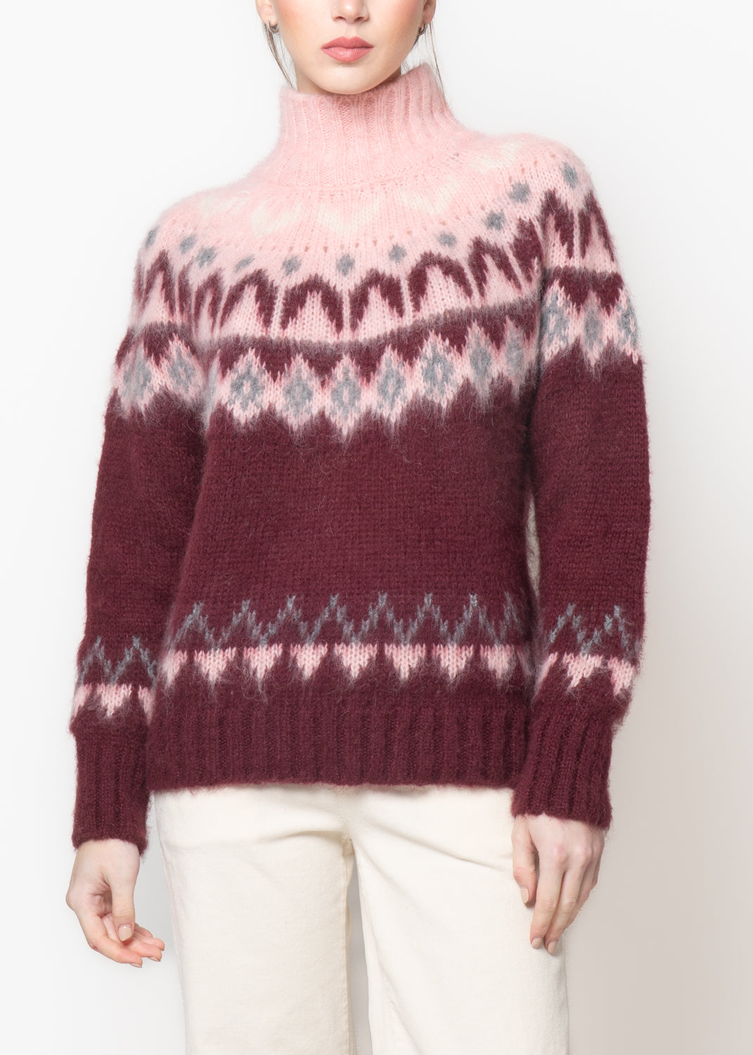 Maglia motivo nordico