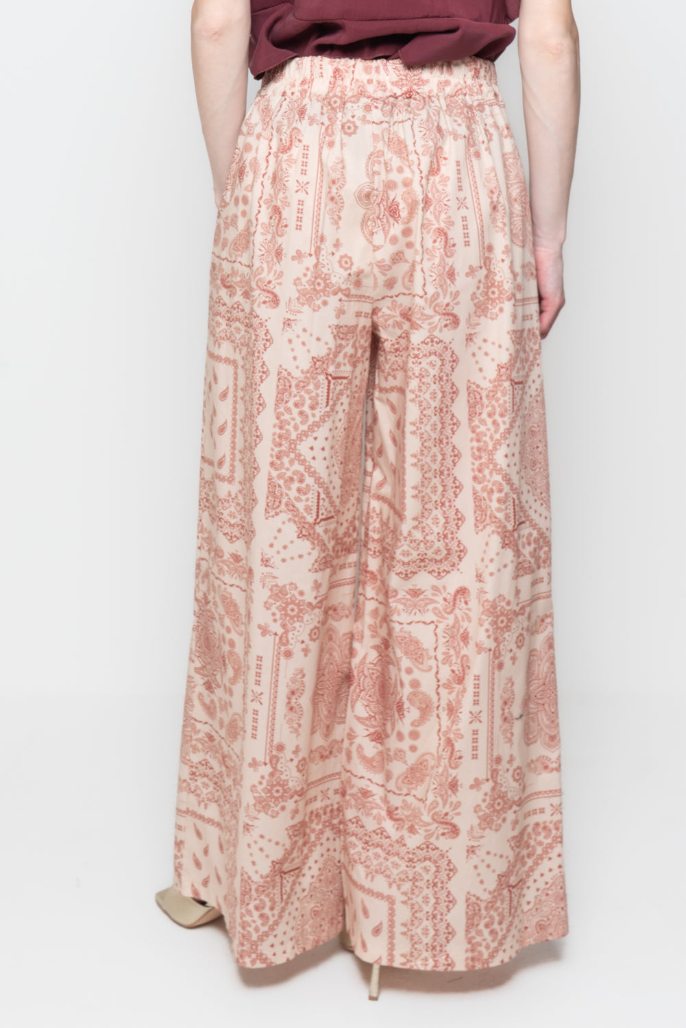 Pantalone Palazzo Fantasia Paisley