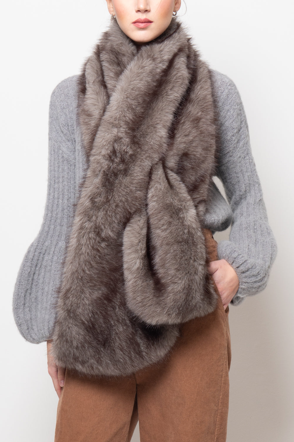 Sciarpa in pelliccia