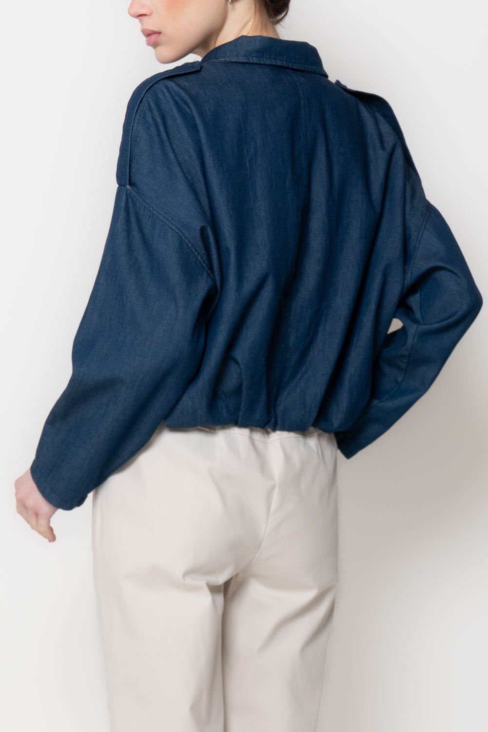Bomber in Denim