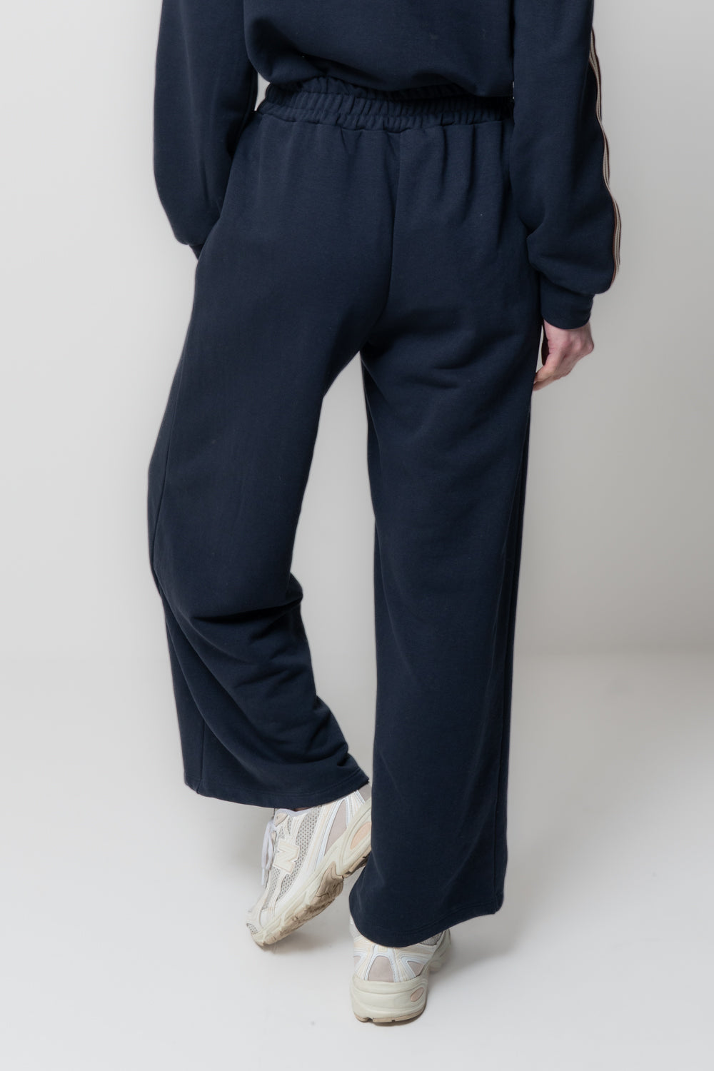 Pantaloni a palazzo in felpa