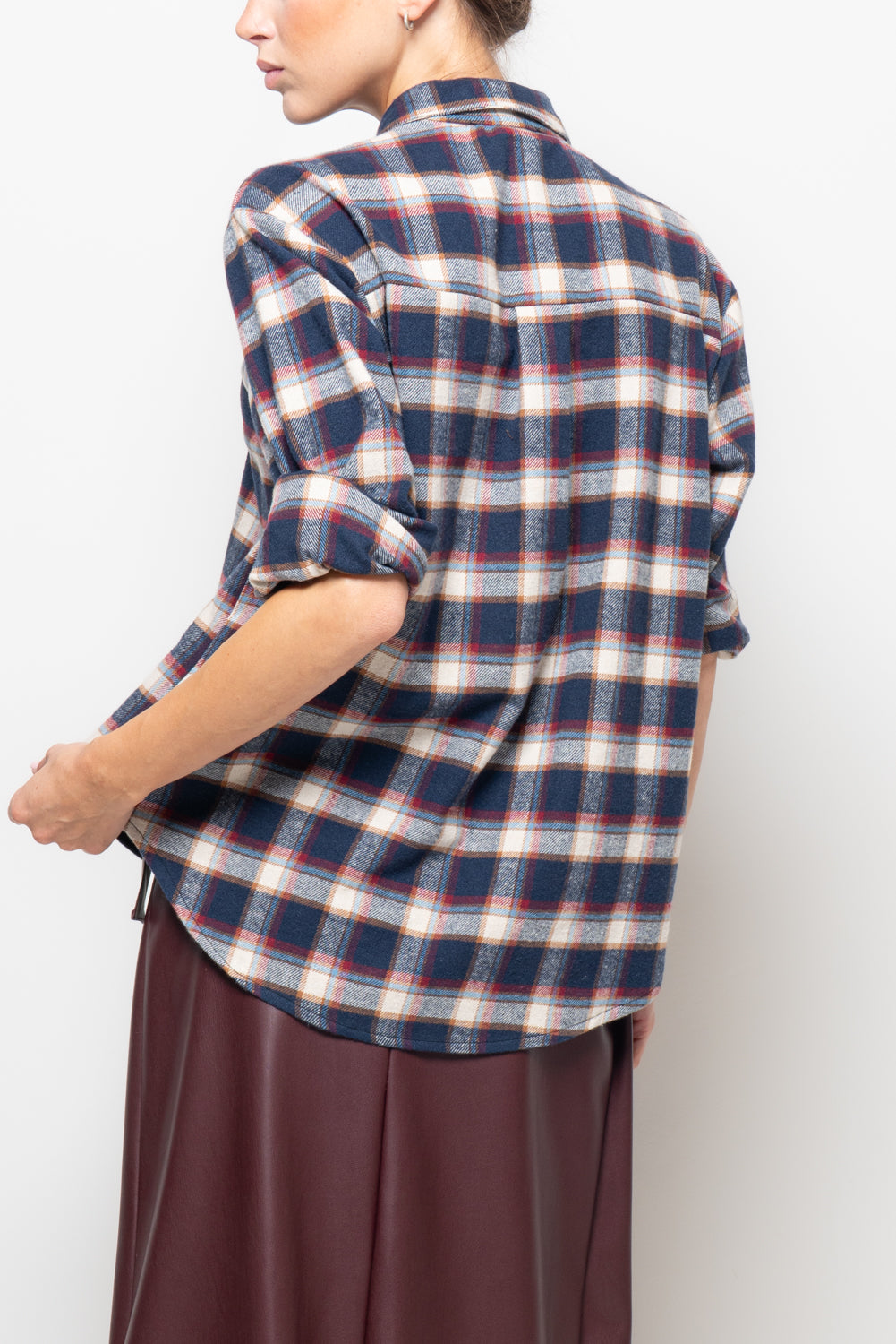 Camicia in flanella a quadri