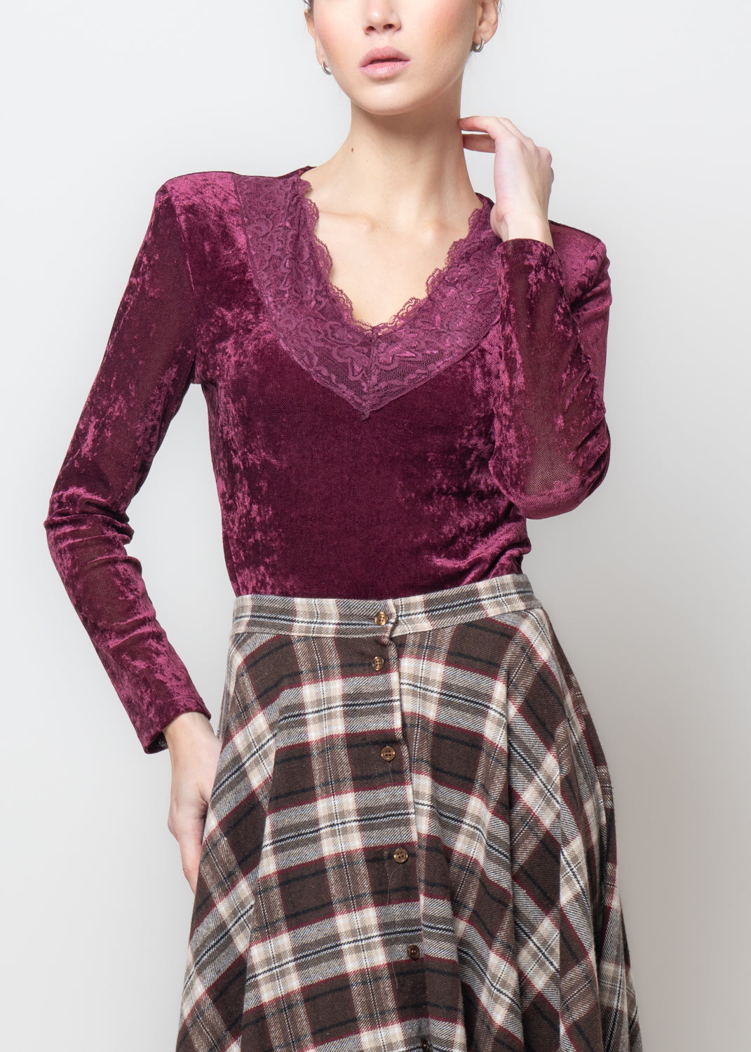 Body in ciniglia con spalline