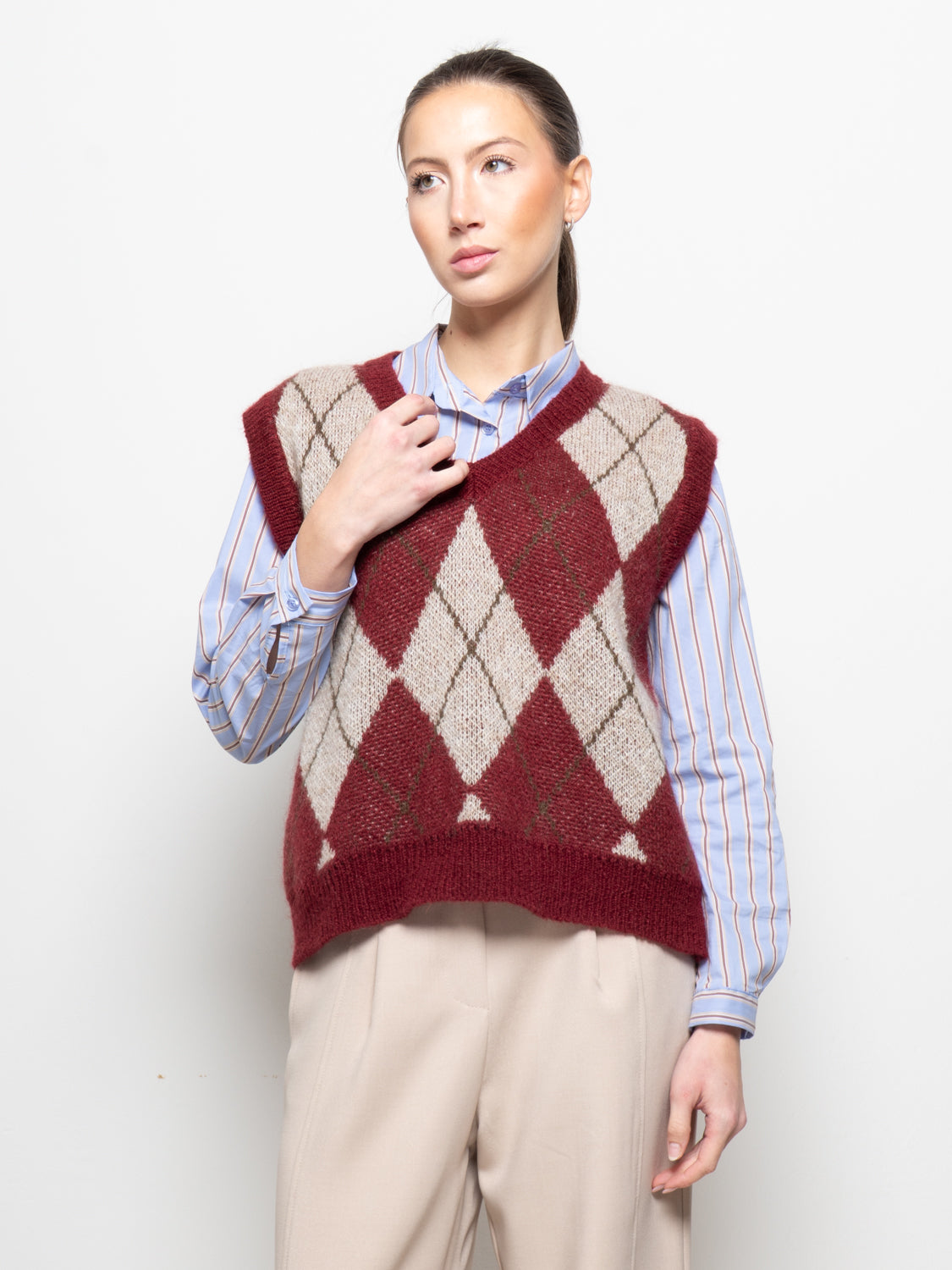 Gilet a rombi
