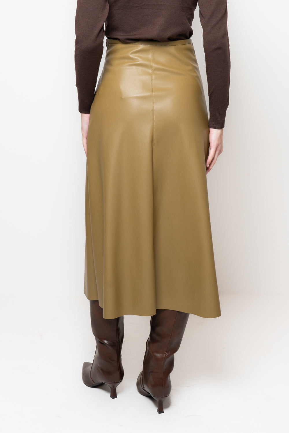 Lunguette a trapezio in ecopelle