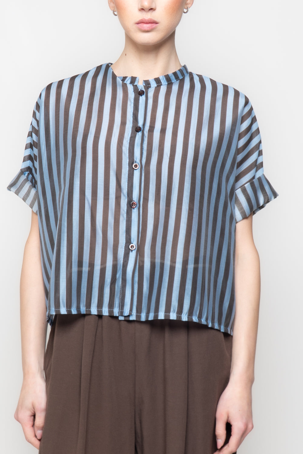 Camicia a righe