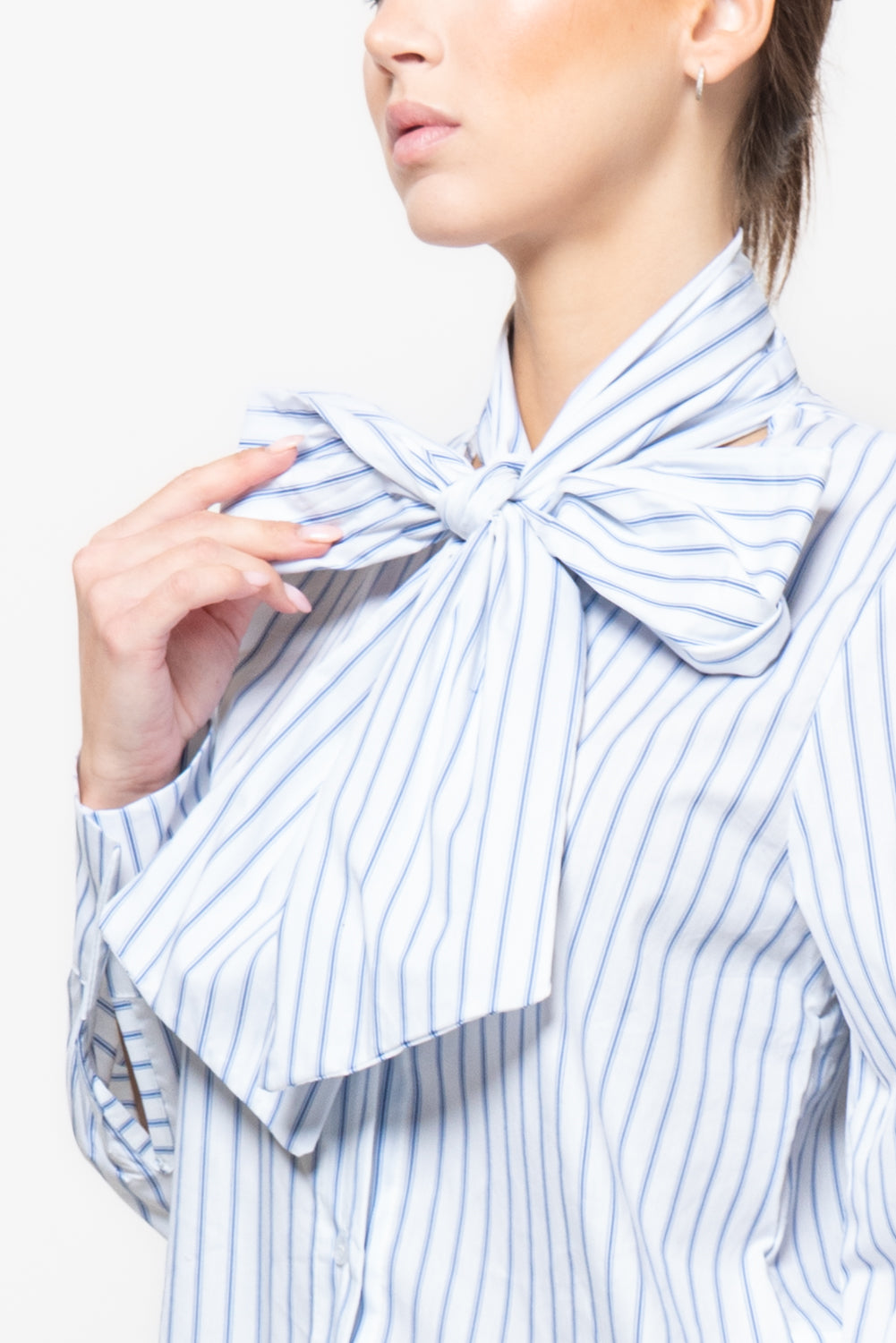 Camicia con fiocco