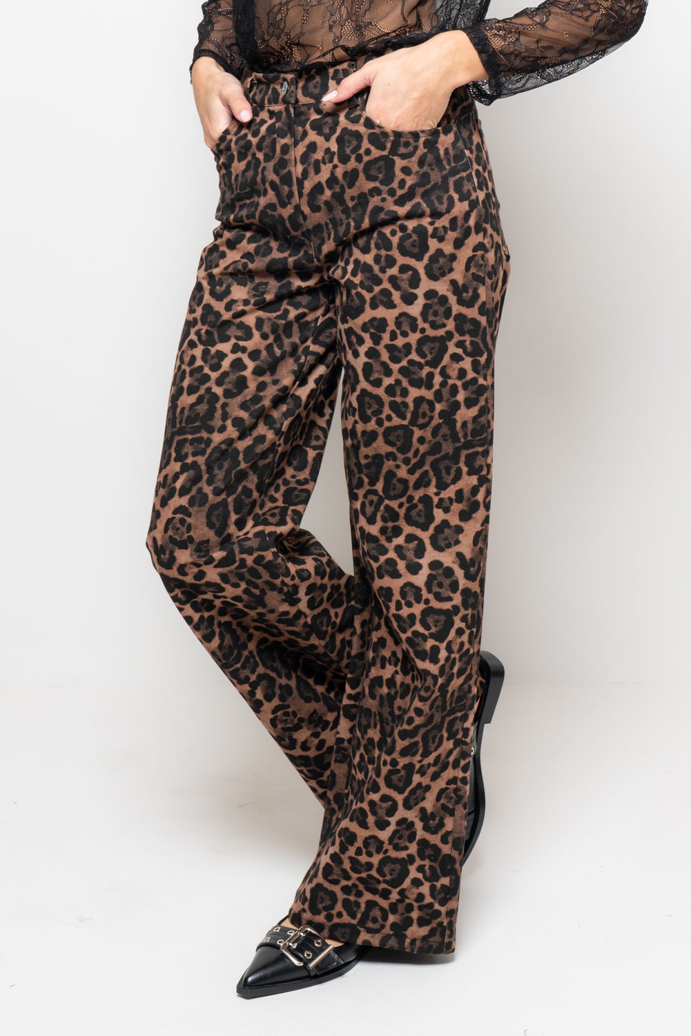 Pantalone leopardato