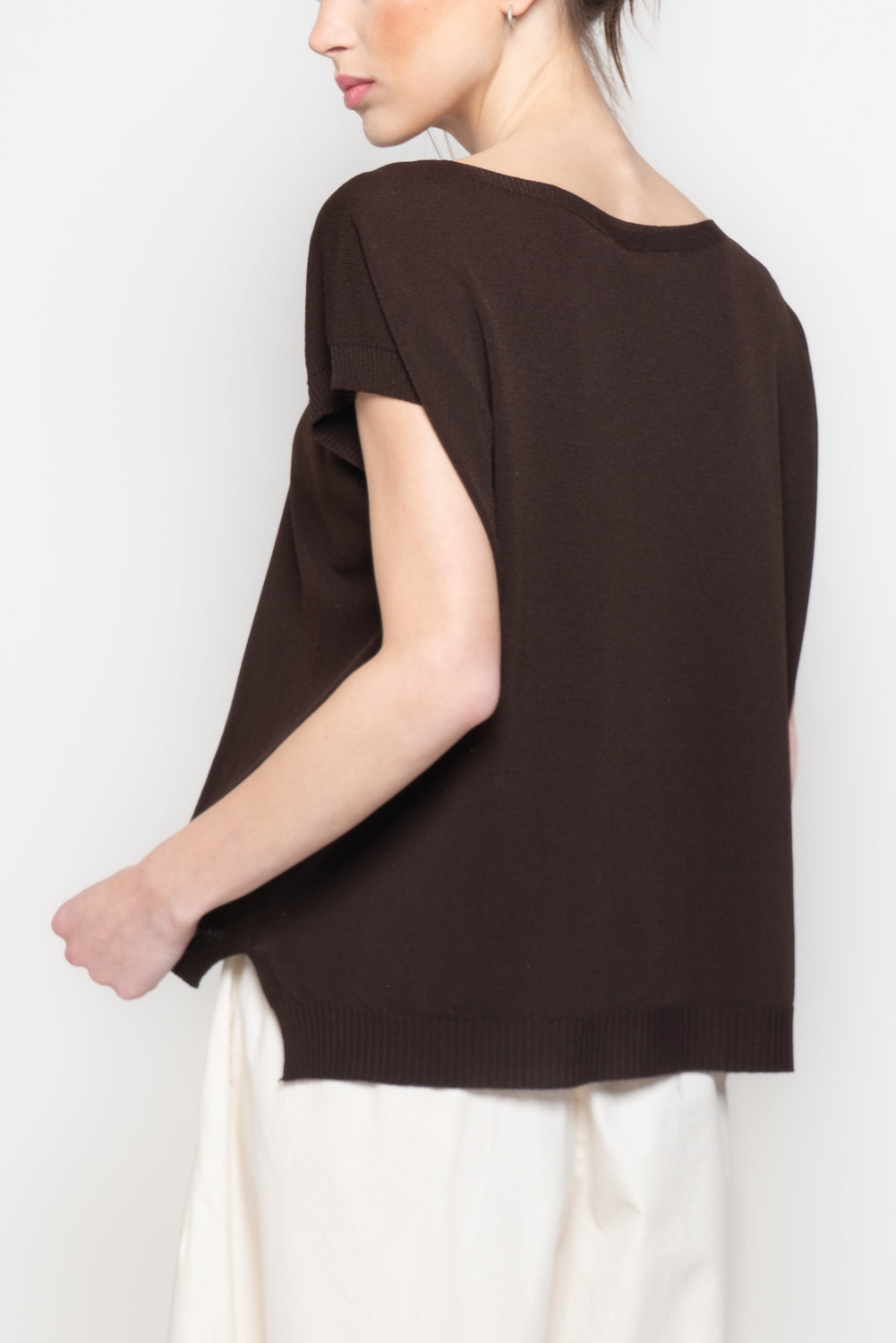 Blusa in maglia over