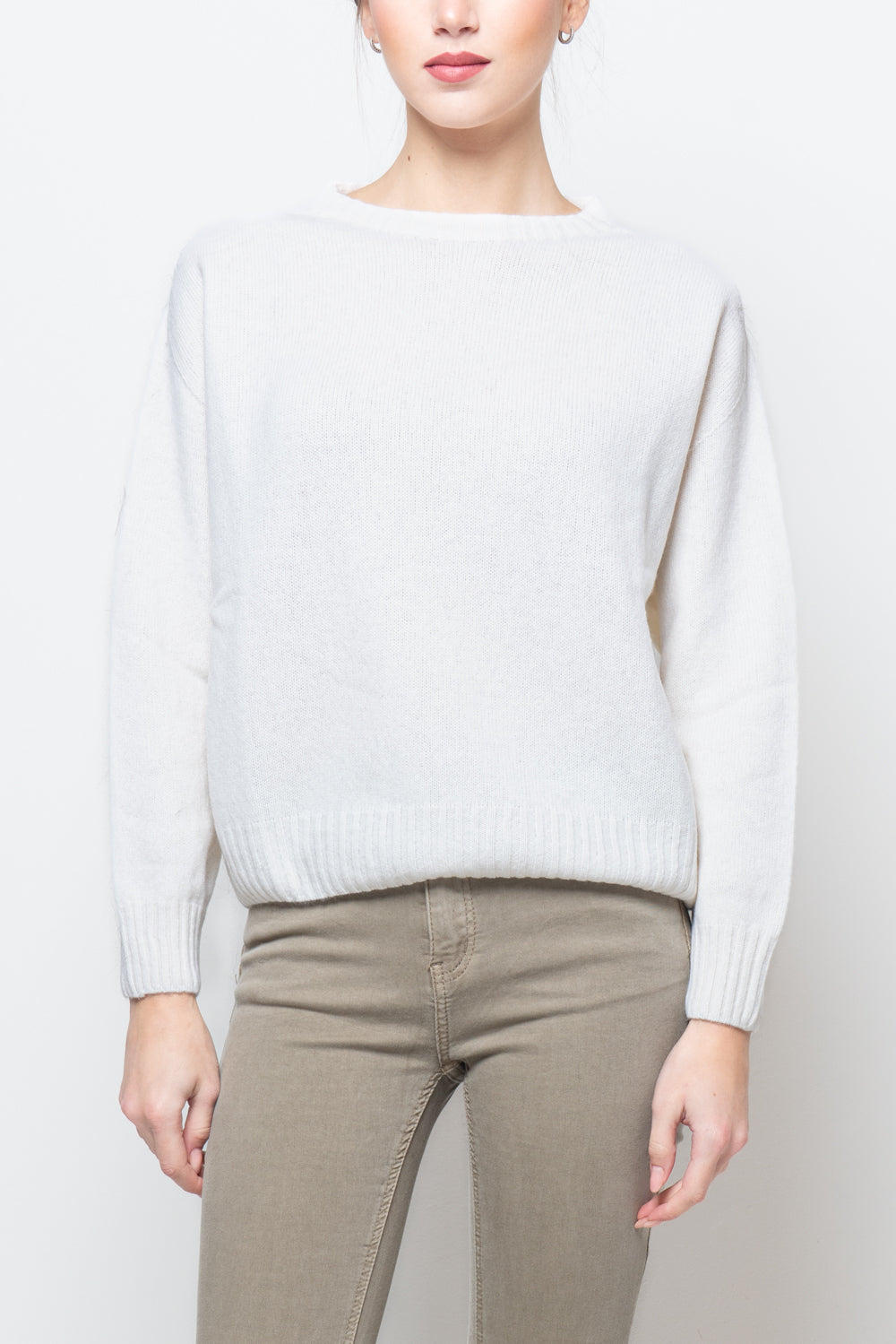 Maglia 100% lana a scatola