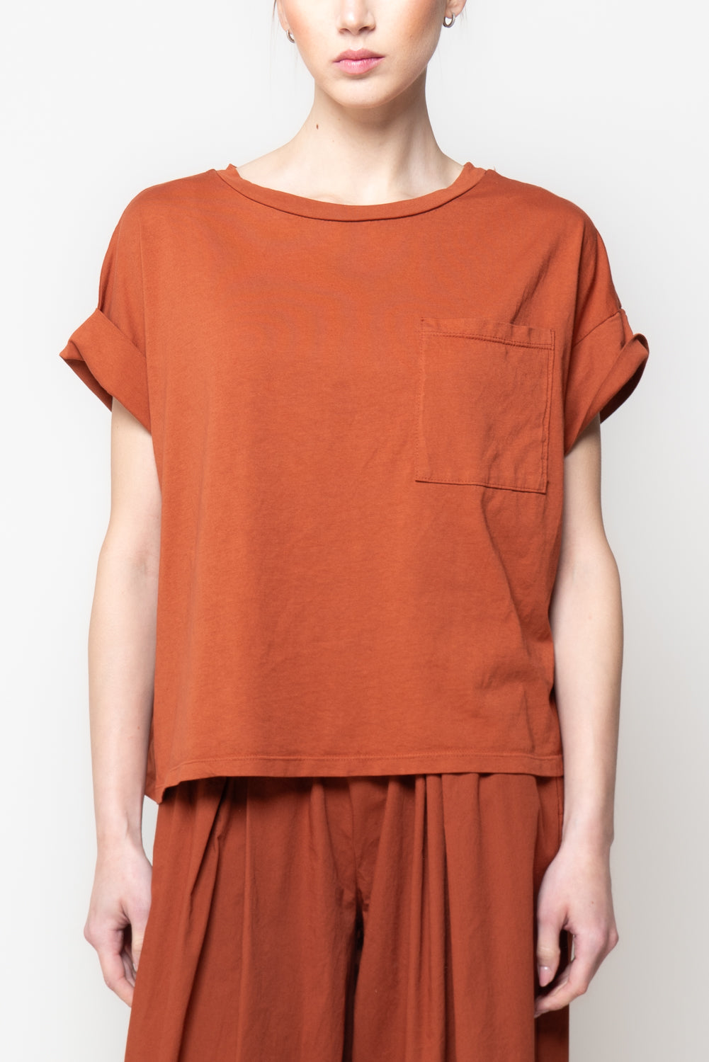 T-shirt Oversize con Taschino