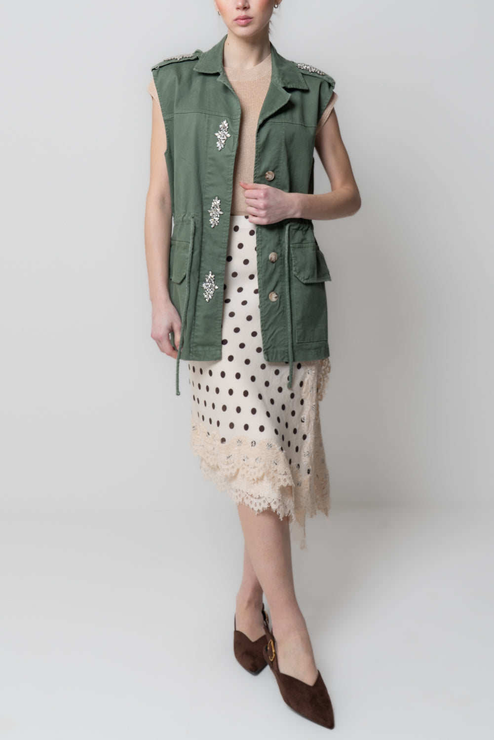 Gilet Sahariana Gioiello