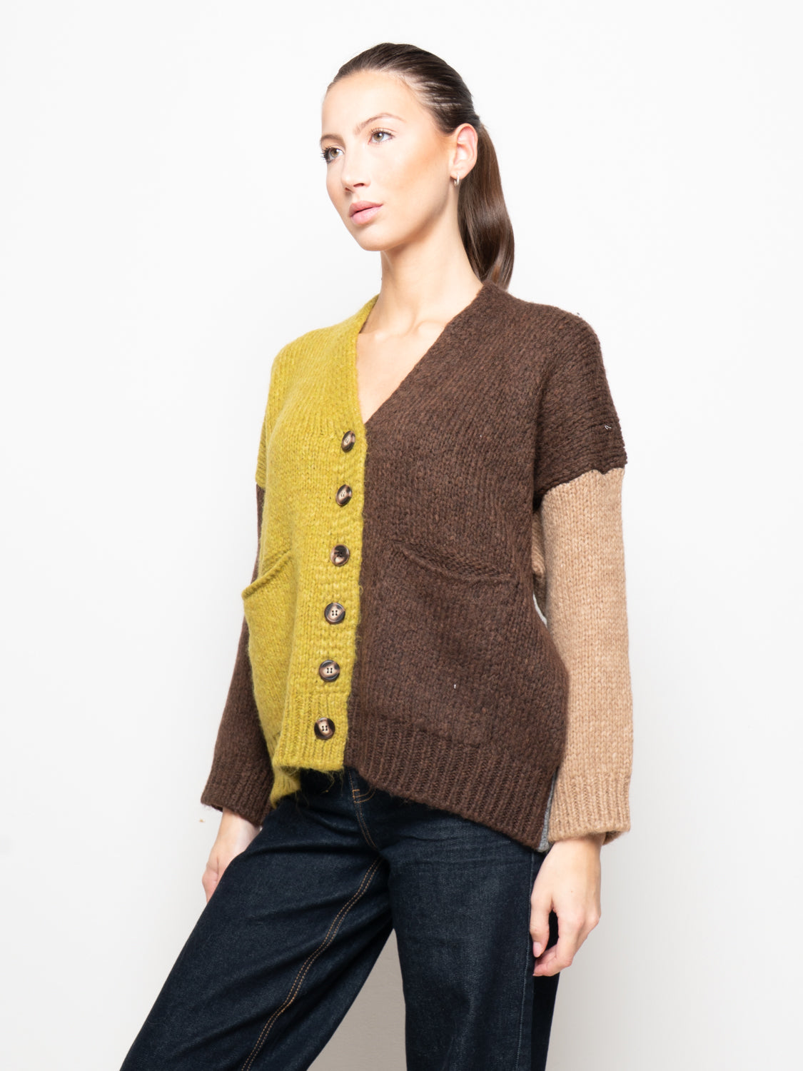 Cardigan multicolore