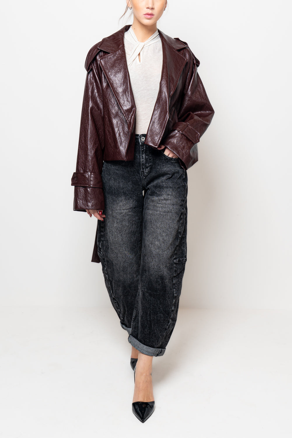 Jeans modello barrel