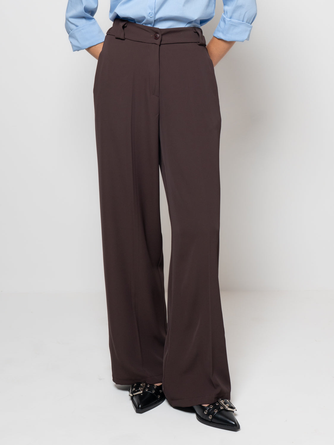 Palazzo in tessuto fluido