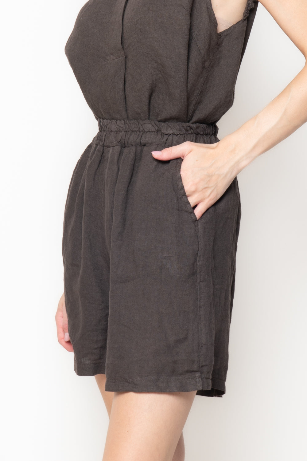 Shorts in 100% Lino
